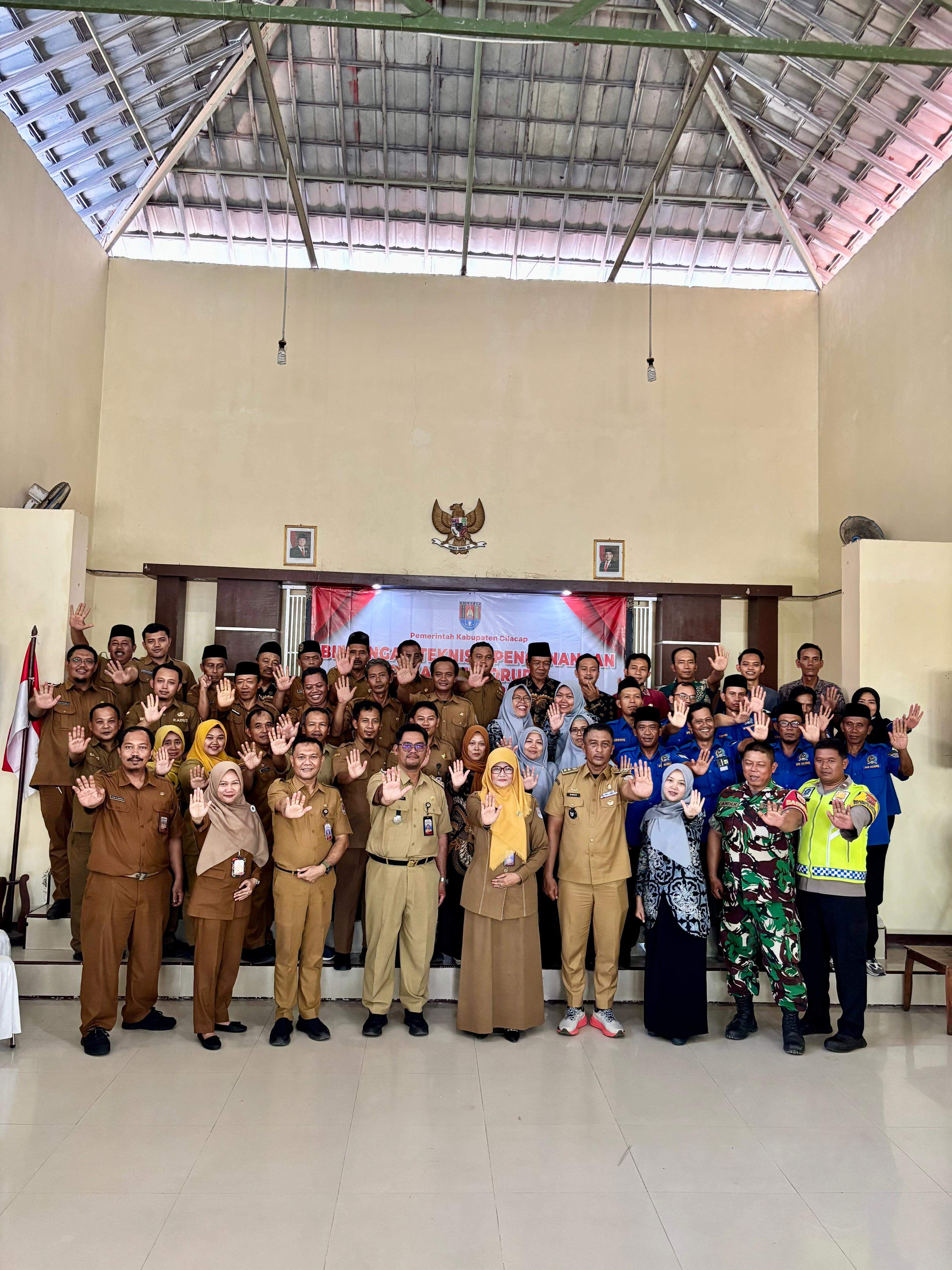 BIMBINGAN TEKNIS DAN PENCANANGAN PEMBANGUNAN DESA ANTI KORUPSI